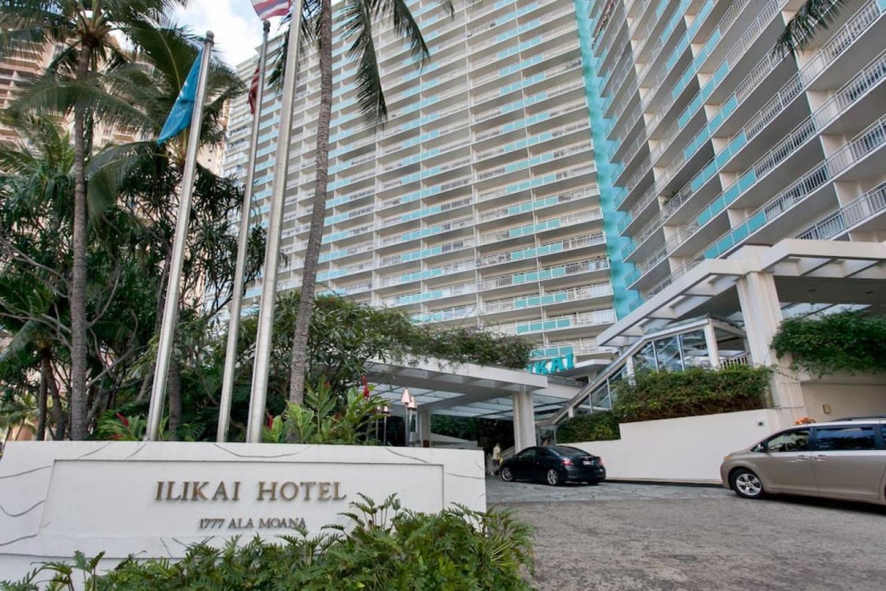 Ilikai Apt 302 - Spacious Studio With Stunning Ocean & Harbor Views Honolulu Exterior foto